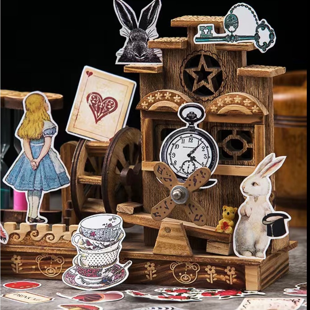Alice in Wonderland Stickers ~ Cute Stickers ~ collector stickers in gift box